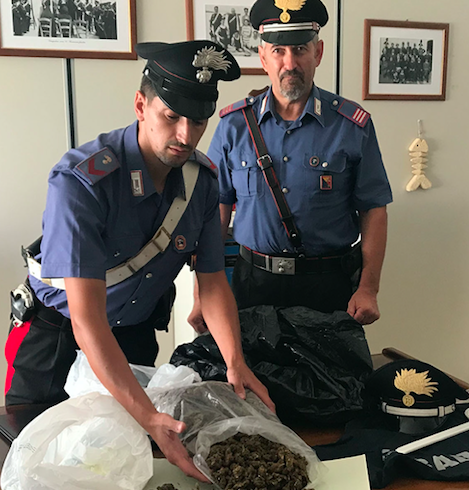 Arrestato dai carabinieri spacciatore sciclitano