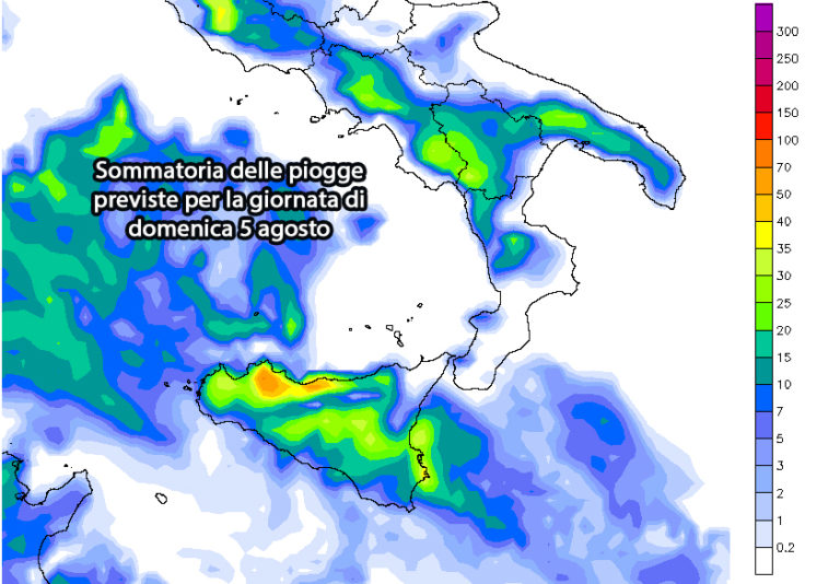Week end all’insegna del maltempo in provincia di Ragusa. Previsti rovesci e temporali