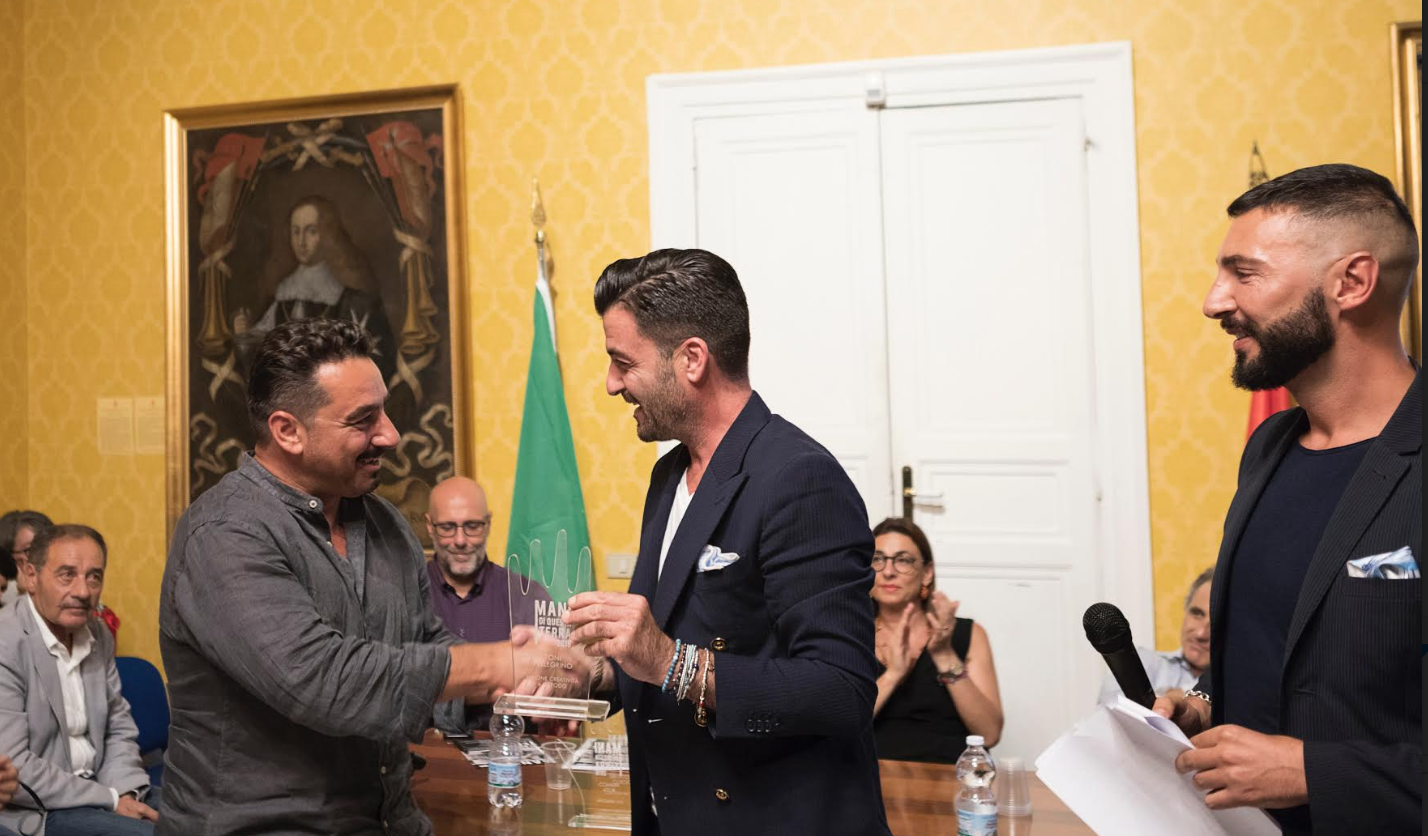 A Toni Pellegrino il riconoscimento “Mani di questa terra”