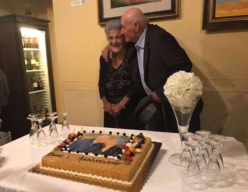75 anni di matrimonio. E’ il raro e bellissimo traguardo di una coppia modicana