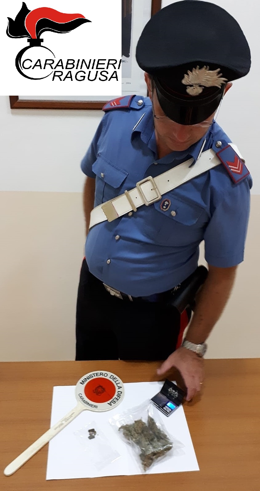 Controlli Carabinieri, un arresto per droga a Ragusa