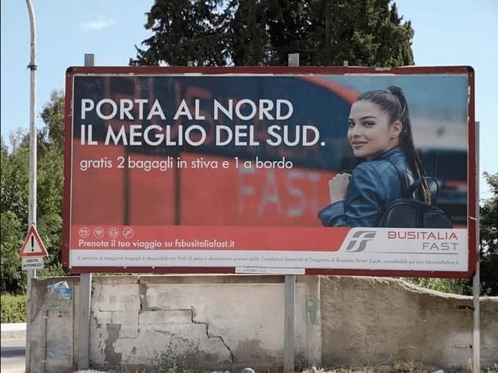 Porta al Nord il meglio del Sud. Campagna pubblicitaria contestata dal Codacons: “I giovani emigrano per mancanza di lavoro, non per piacere”