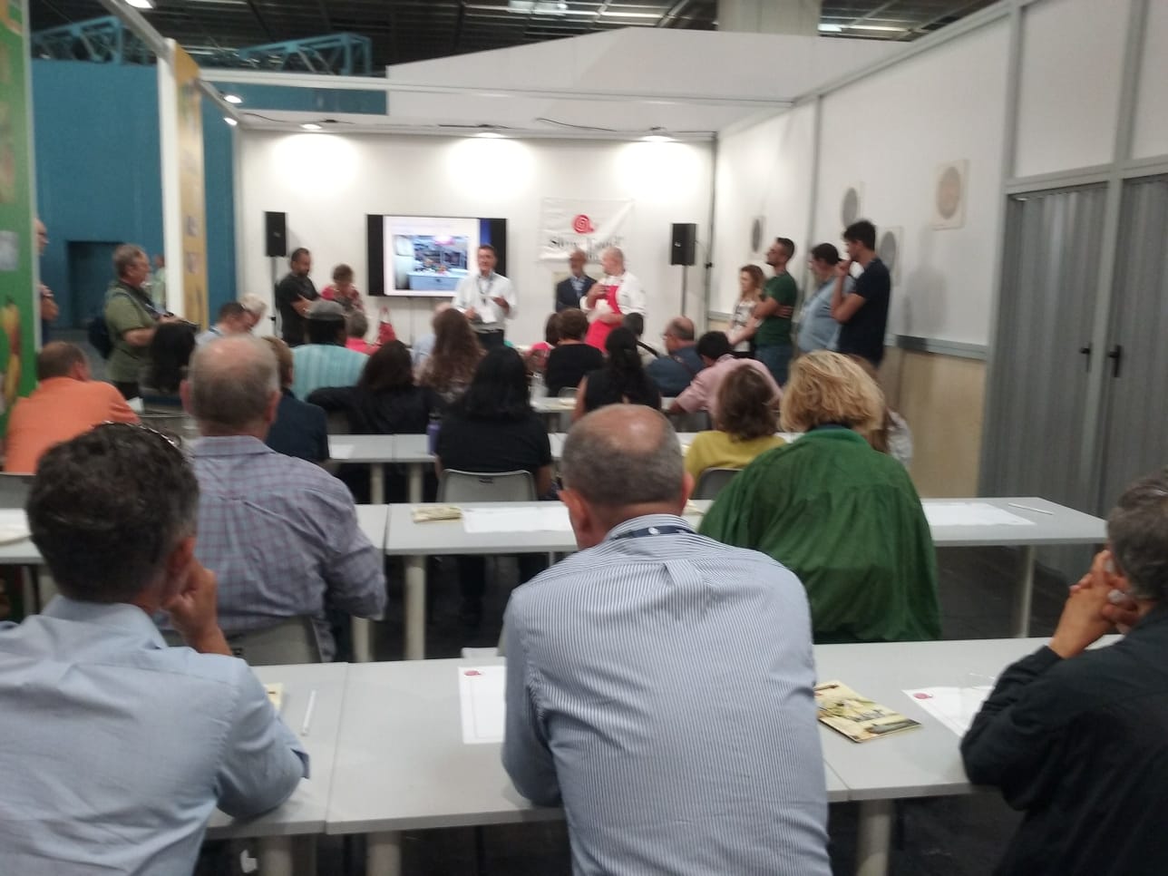 Trionfo del formaggio Ragusano Dop ai laboratori del Salone del Gusto di Torino