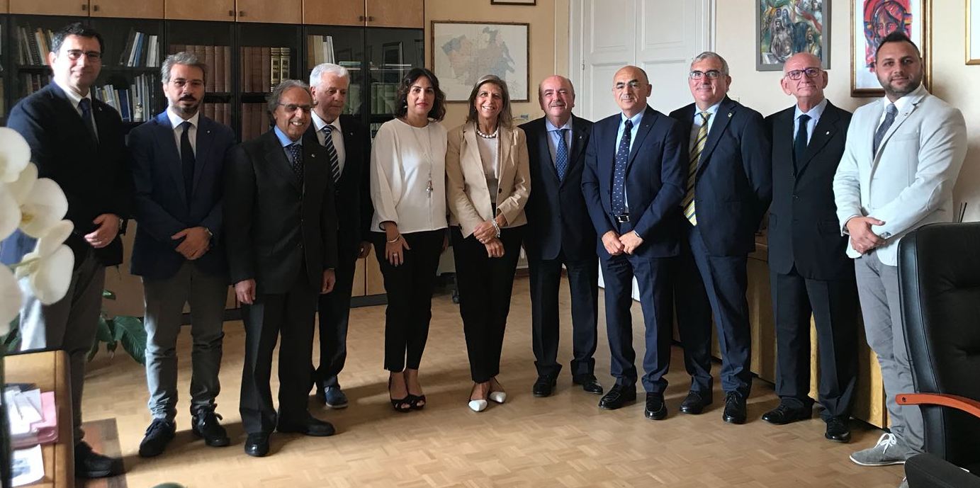 I Lions club iblei incontrano il prefetto Filippina Cocuzza