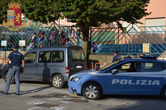 Le scuole e gli studenti ragusani vigilati  e controllati dalla polizia