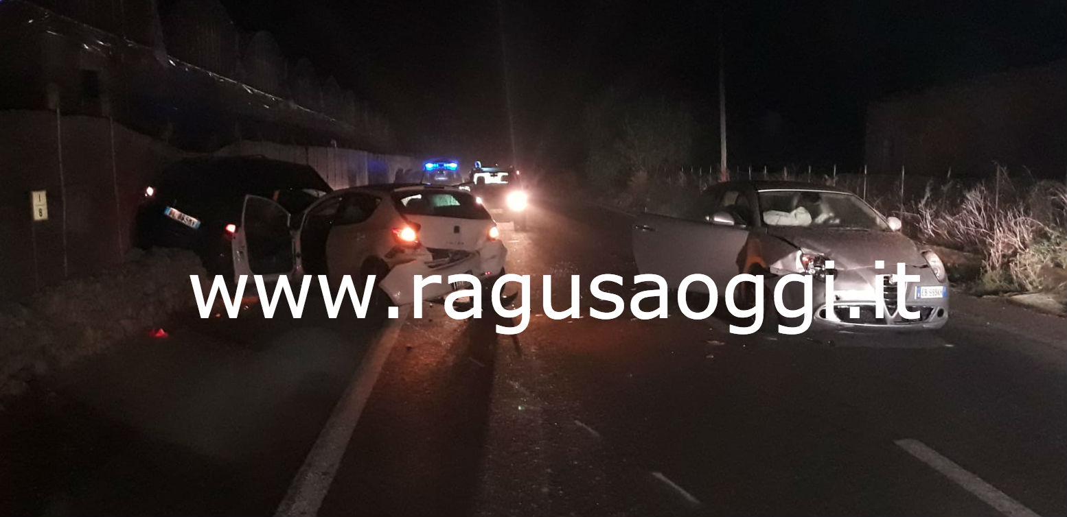 Grave incidente stradale sulla Comiso – Santa Croce Camerina. 5 feriti