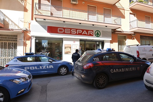 Arrestati gli autori del colpo alla Despar a Ragusa. Sono 4 di cui tre minorenni.