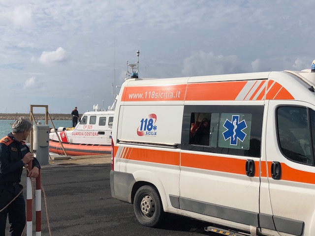 Era imbarcata su una nave Russa la cuoca  soccorsa d’urgenza a Pozzallo