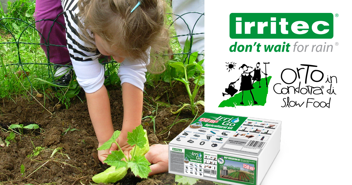 IrriGo Kit di Irritec per “Orto in Condotta” di Slow Food