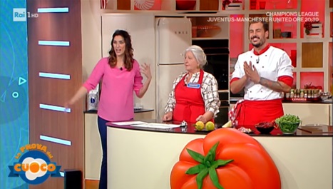 Joseph Micieli sconfitto alla “Prova del Cuoco”, si rifà con i complimenti della Isoiardi