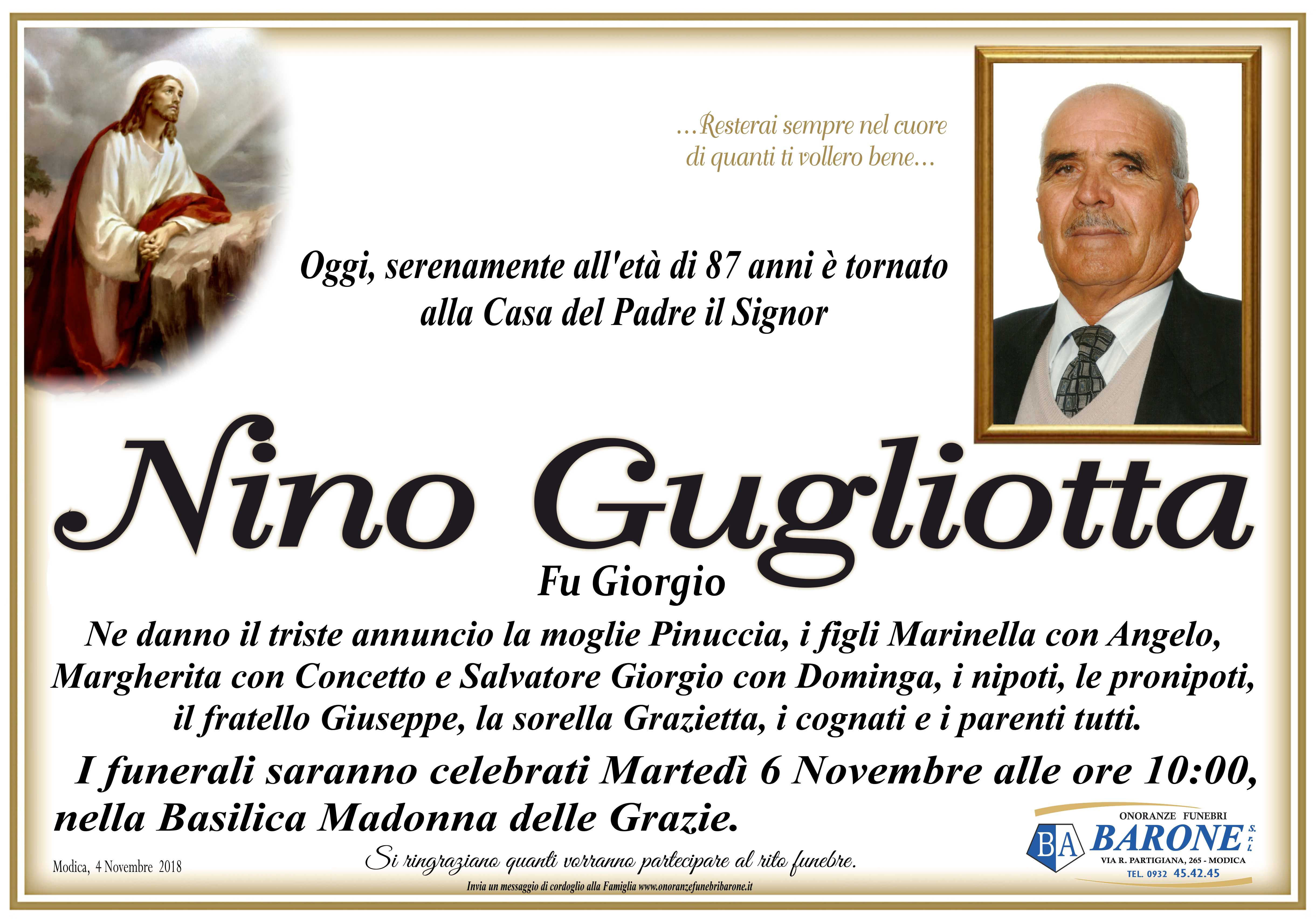 Necrologi: Nino Gugliotta