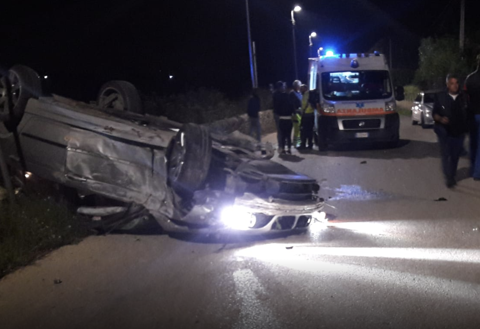 Incidente autonomo ieri sulla S. Alessandra. Coinvolto un giovane rosolinese