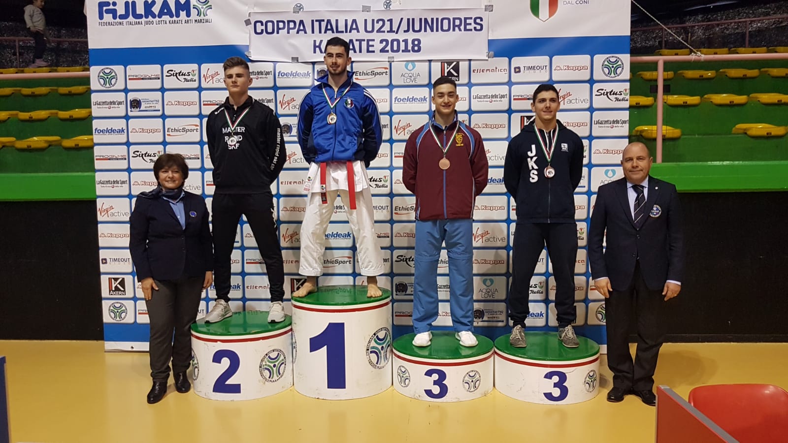 Giuseppe Panagia si laurea campione italiano di Kata U21