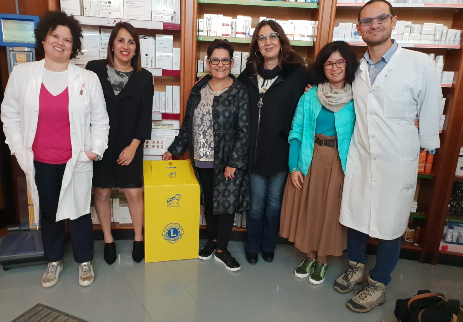 Il Lions Scicli inaugura 5 postazioni per raccolta occhiali usati