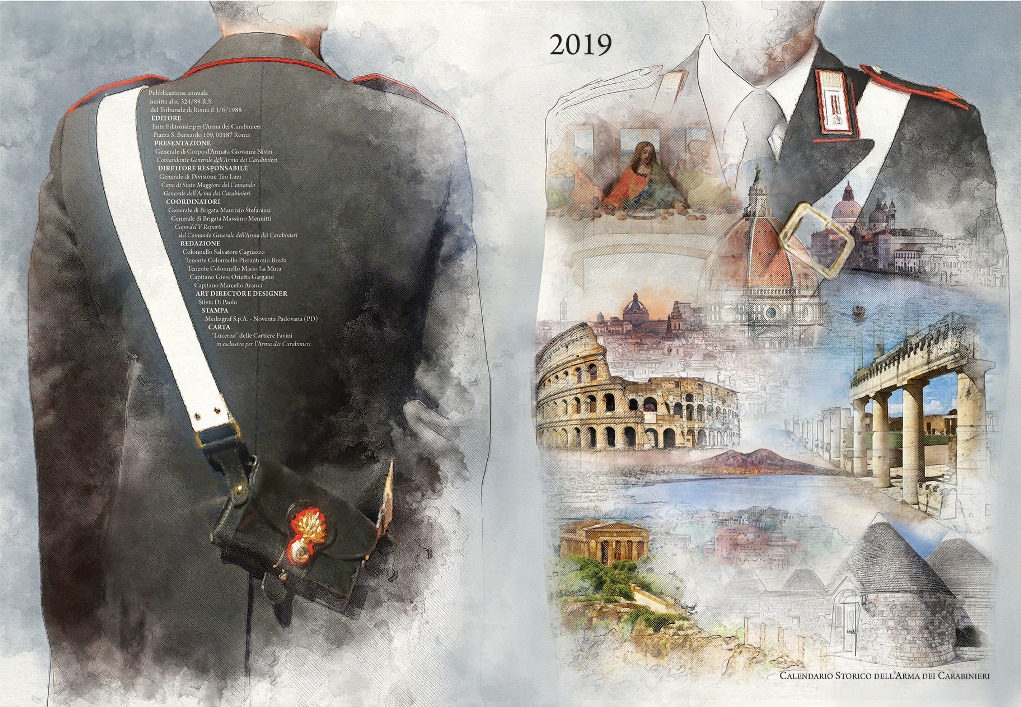 I Carabinieri presentano il Calendario Storico e l’Agenda Storica 2019