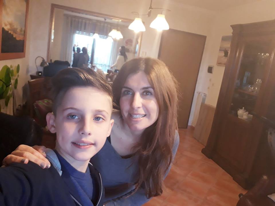Il piccolo attore Carmelo Burrafato a “scuola di teatro” a Roma