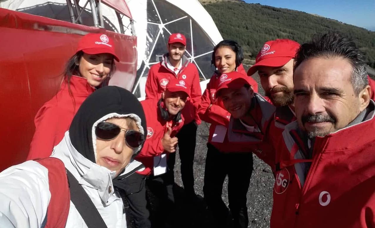Tanti attori ragusani nel nuovo spot nazionale di Vodafone girato sull’Etna