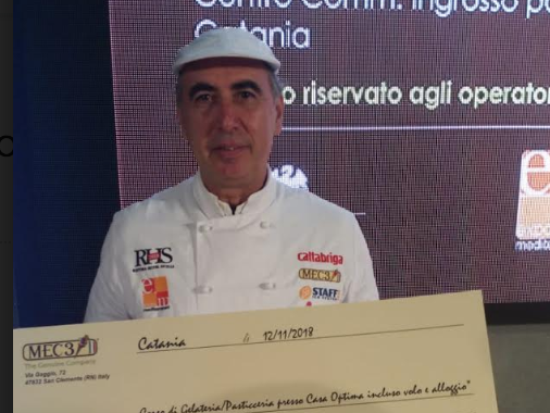 Il modicano Rosario Fiore è il miglior gelataio siciliano. Vince contest Rhs a Catania