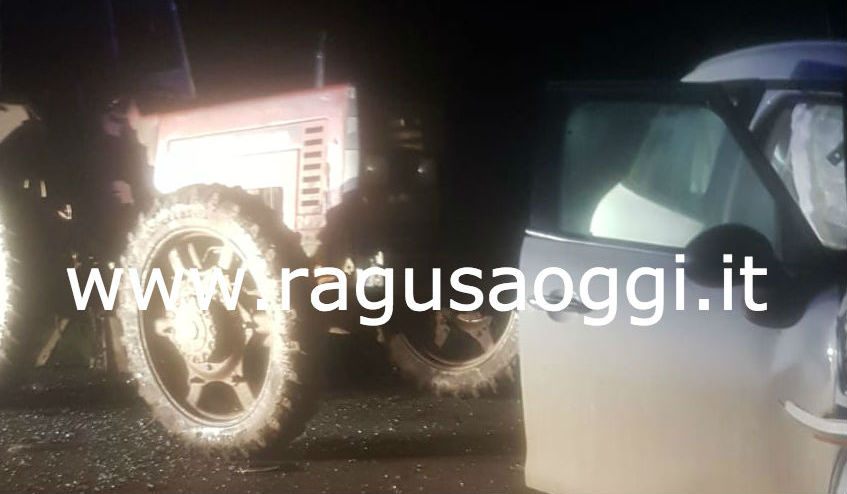 Grave incidente stradale sulla Santa Croce – Comiso. Passeggeri incastrati nelle lamiere