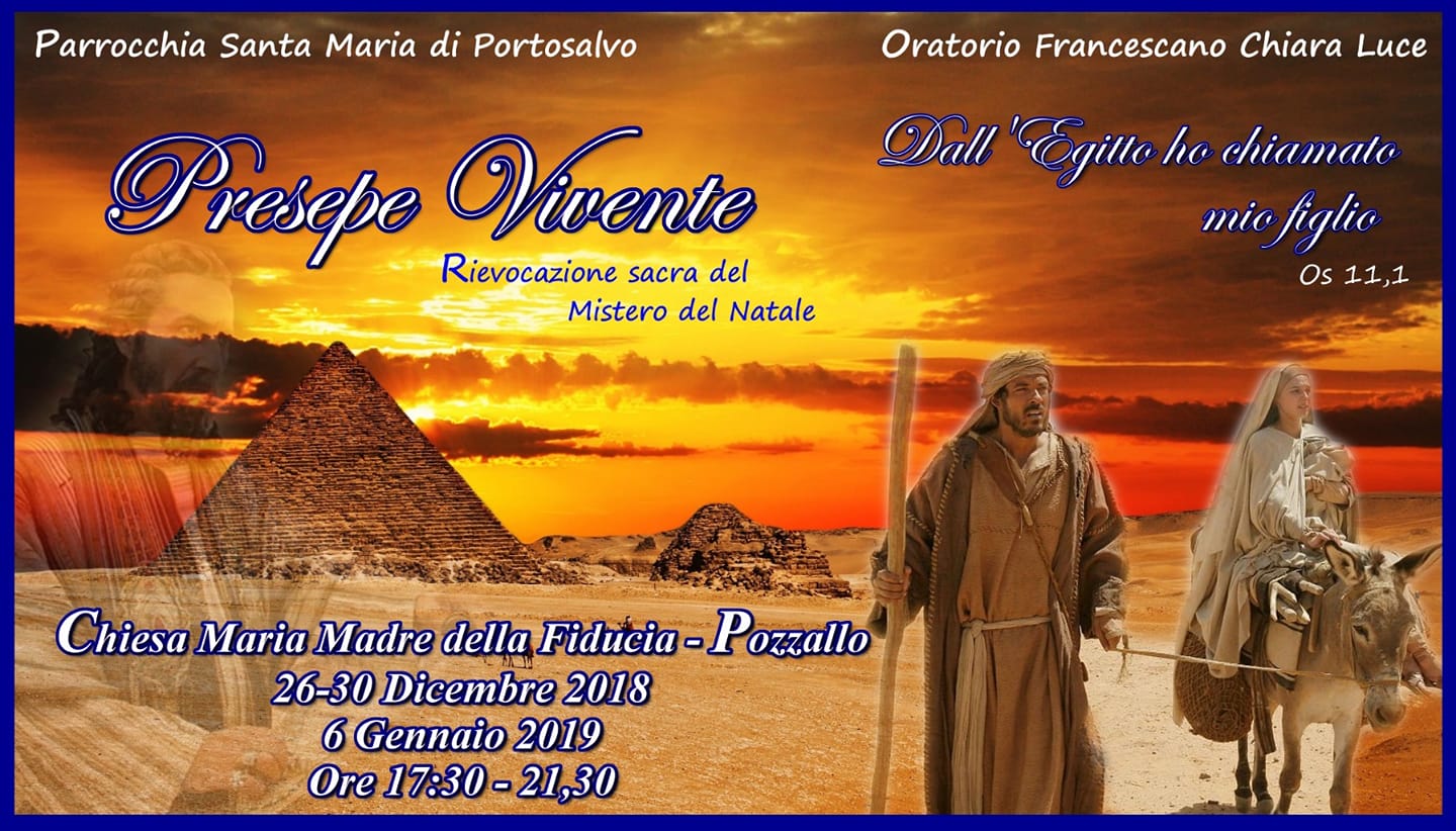 Presepe vivente a Pozzallo giunto alla nona edizione