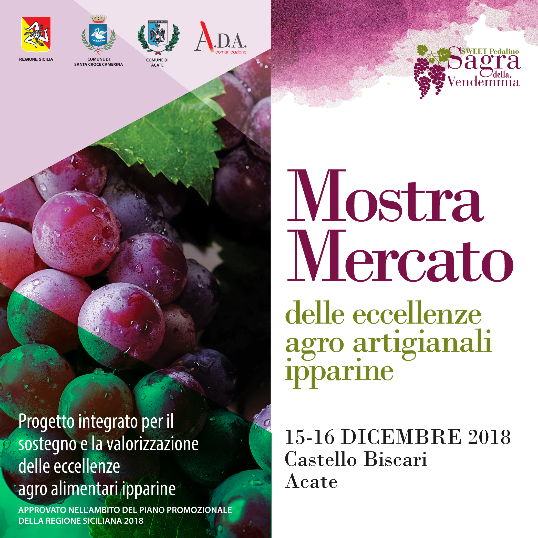 Al via oggi la Mostra Mercato al Castello Biscari di Acate