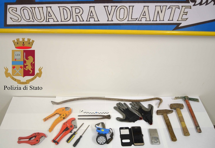Furto in villa antica e spaccio di droga. La Polizia di Stato arresta un vittoriese