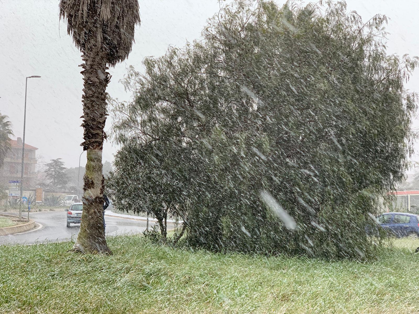 Neve a Ragusa ecco tutte le FOTO. gallery all’interno dell’articolo