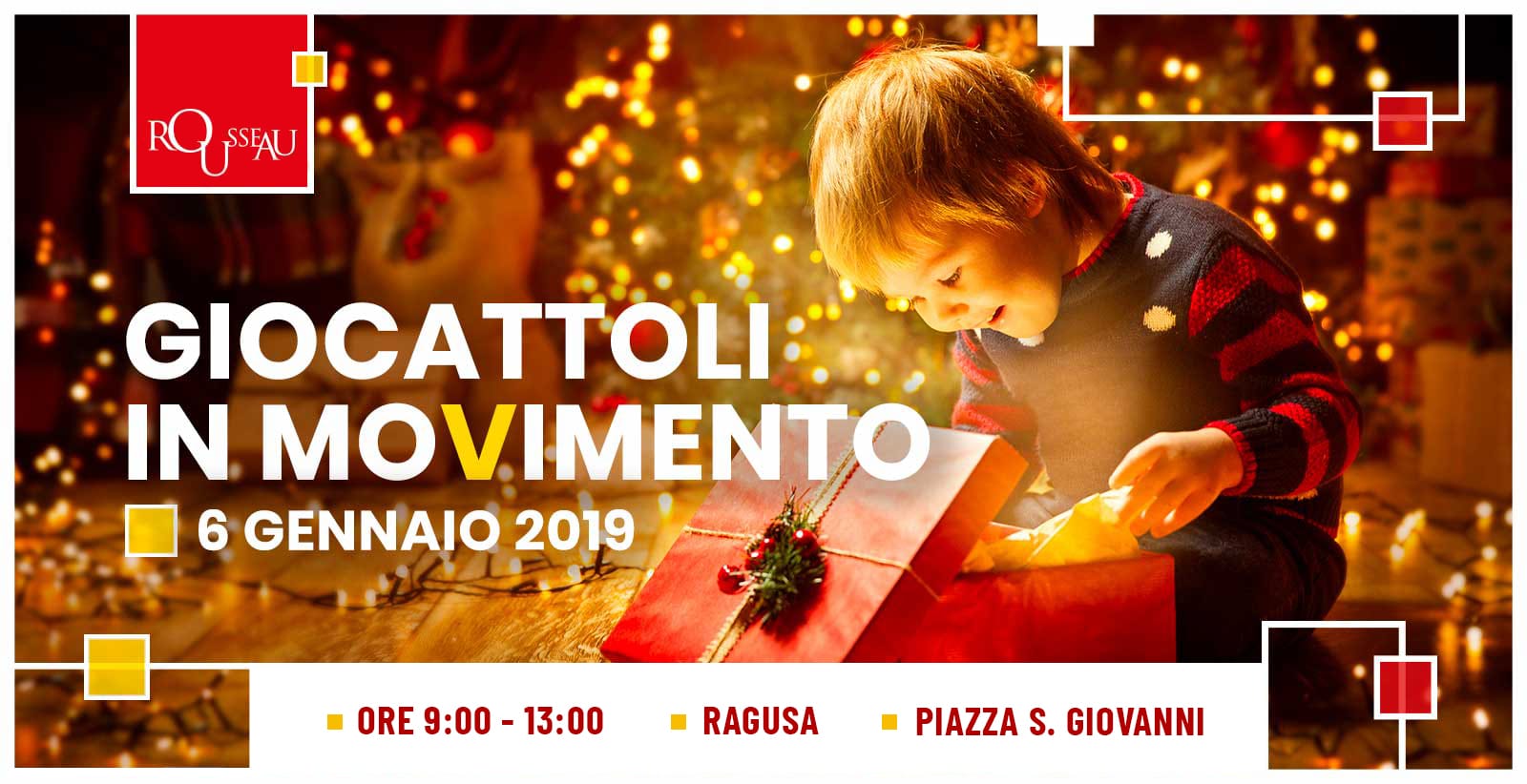 Domenica l’iniziativa “Giocattoli in MoVimento”