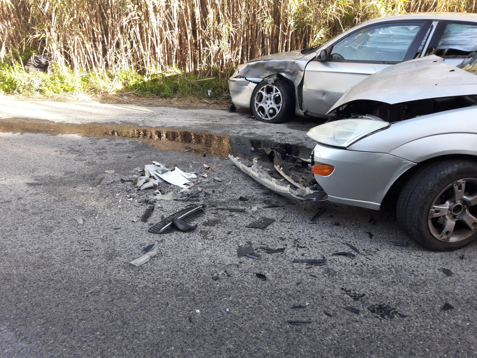 Incidente stradale con 3 feriti