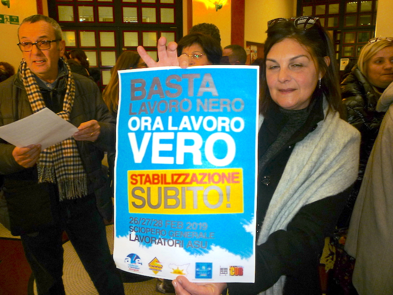 Lavoratori Asu: basta precariato, l’appello dell’on. Nino Minardo
