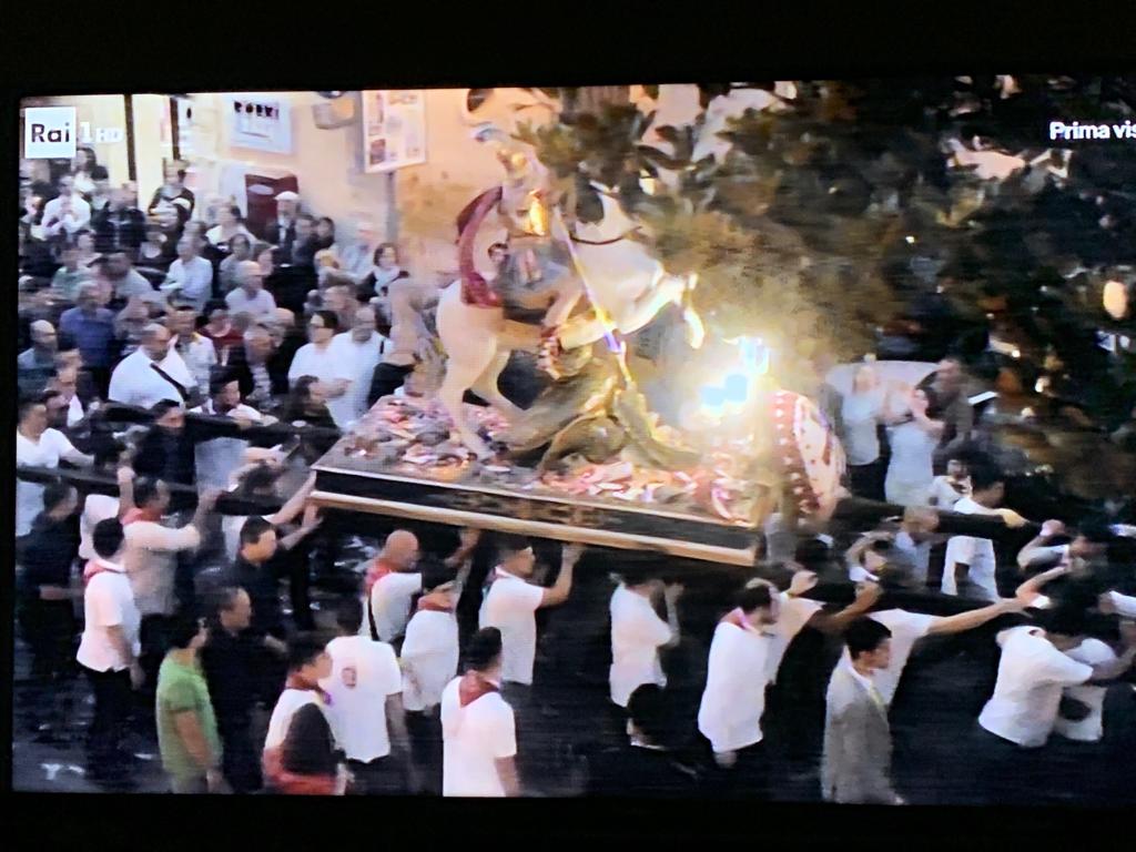Montalbano omaggia la festa di San Giorgio a Ragusa FOTO GALLERY