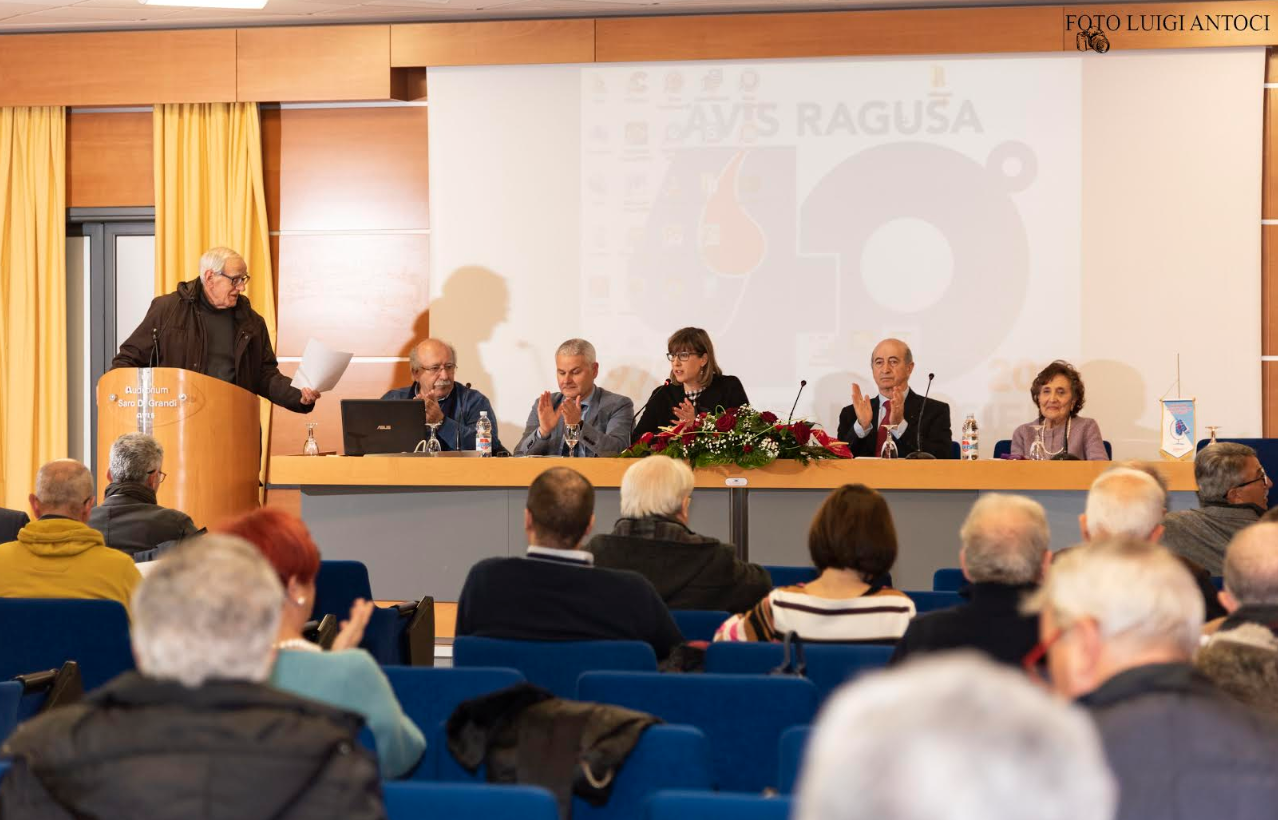 Il grande cuore dell’Avis di Ragusa con oltre 10 mila donatori