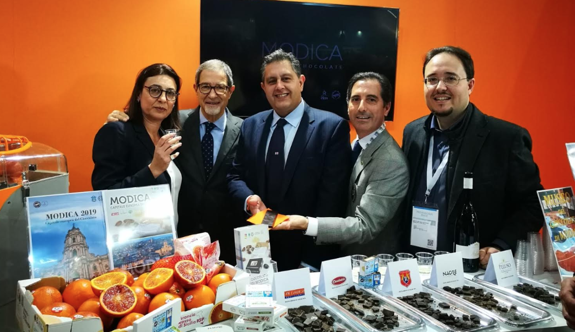Modica e il suo cioccolato alla BIT di Milano un successo.