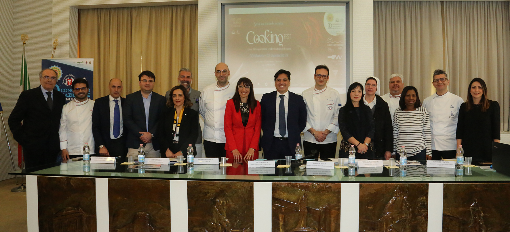 Presentato Cooking Fest: dal 30 marzo al 2 aprile a Catania va in scena il gusto