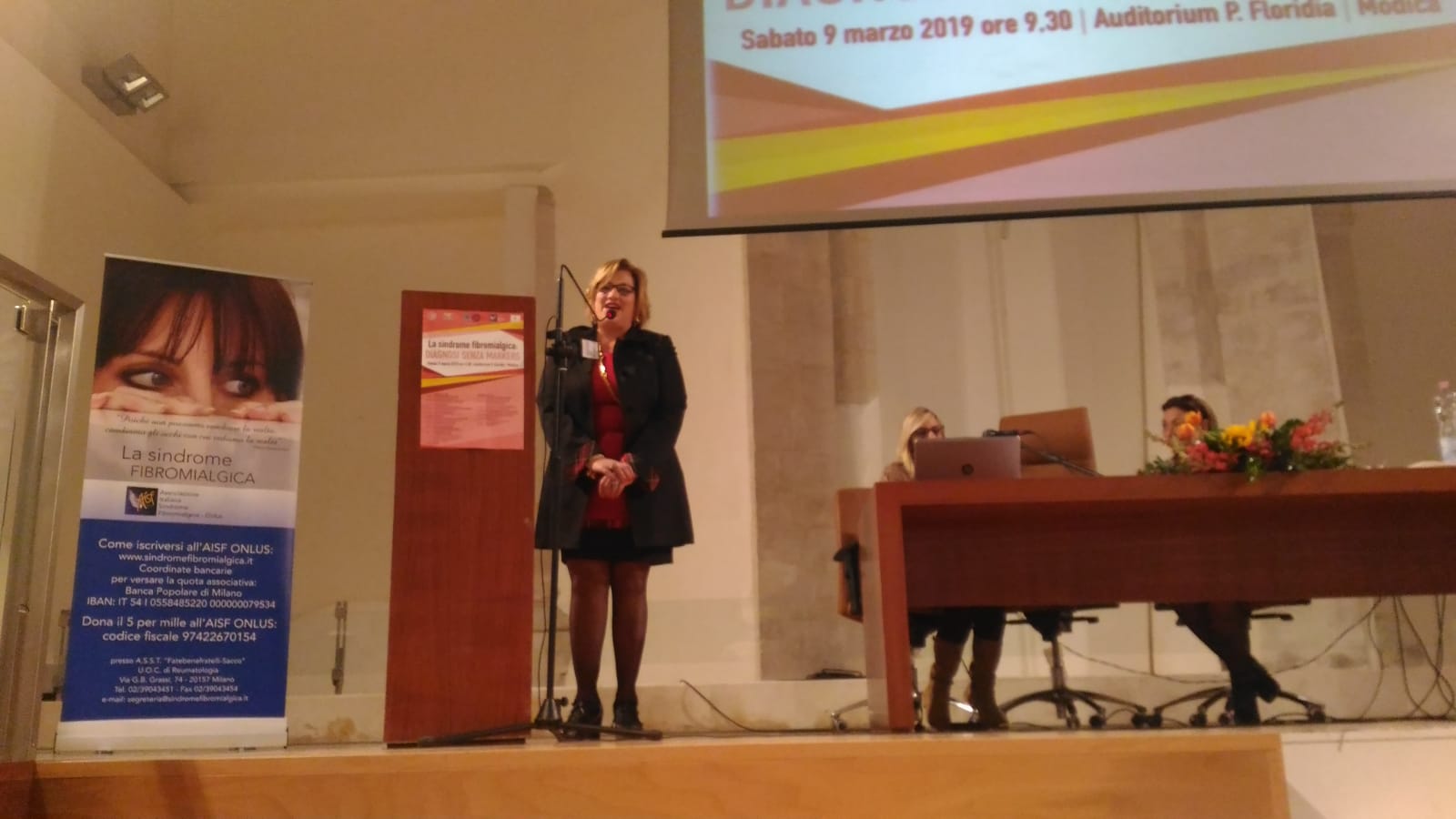 Successo per convegno sulla fibromialgia a Modica. Natasha Pisana: “In prima linea con professionalità per assistere i pazienti”