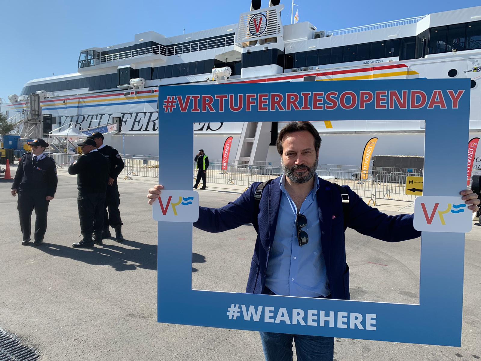 Turismo: l’unione fa la forza. I Comuni iblei insieme a Malta all’inaugurazione della Virtu Ferries. L’idea di Ciccio Barone