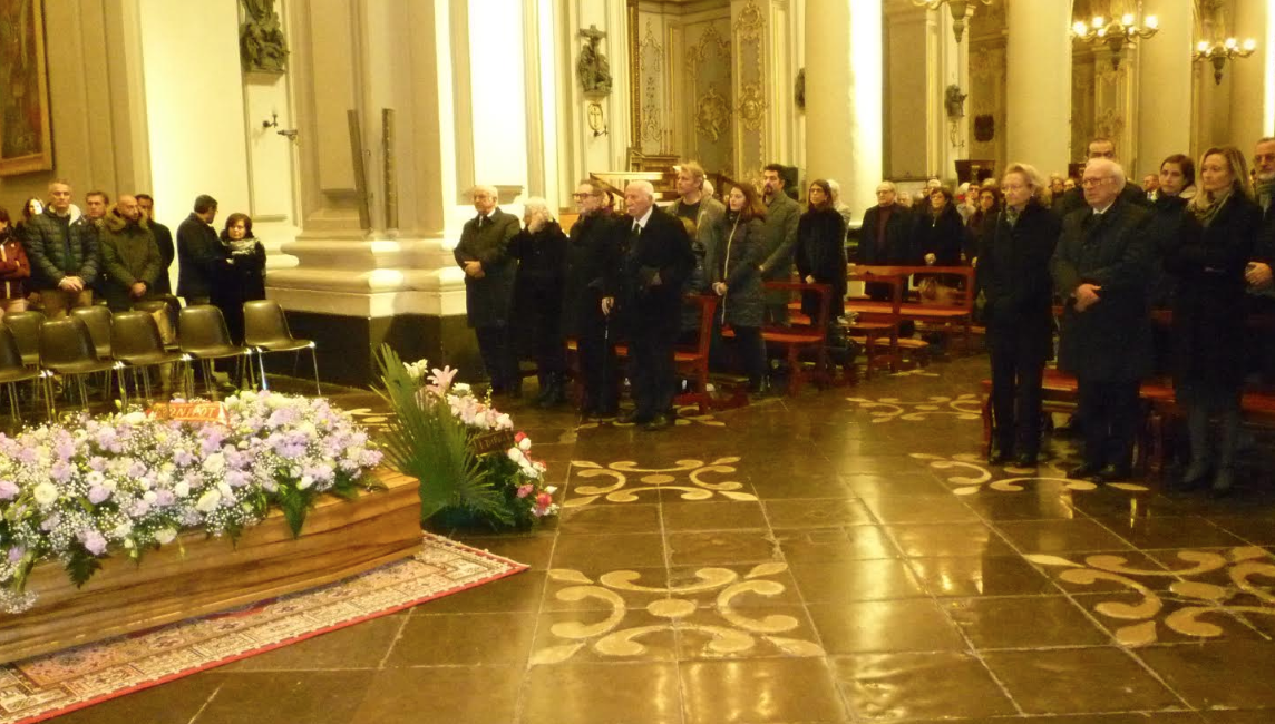 Celebrati i funerali della mamma del presidente della Bapr, Arturo Schininà