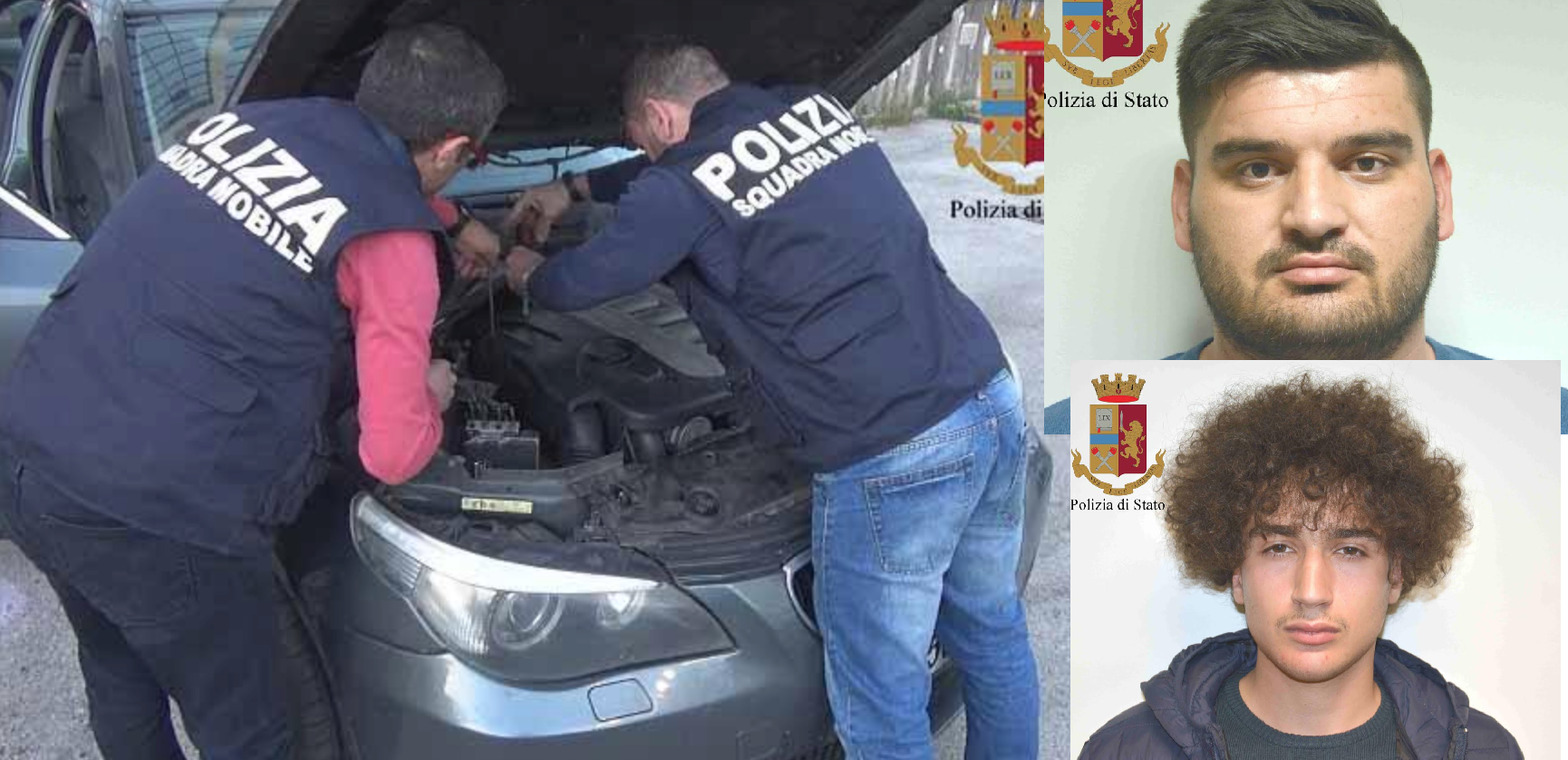 Arrestati due albanesi presunti corrieri della droga. Operazione della Polizia