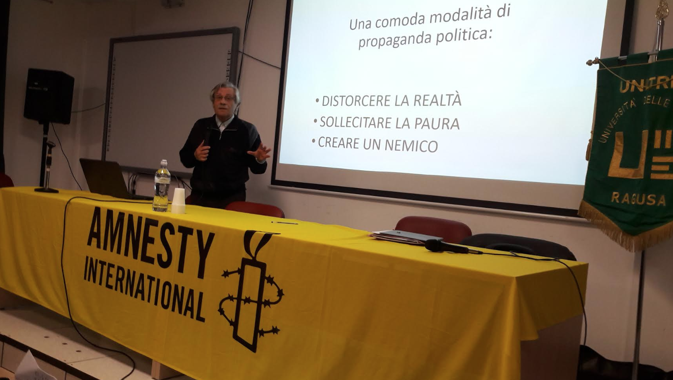 Amnesty e Unitre parlano delle migrazioni