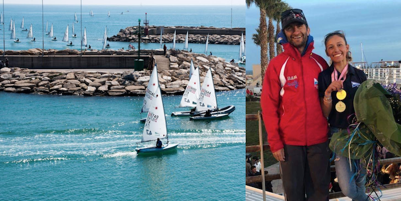 Lo spettacolo della vela italiana e una campionessa nazionale tutta ragusana Chiara Occhipinti dello Scirocco. Al porto turistico di Marina di Ragusa