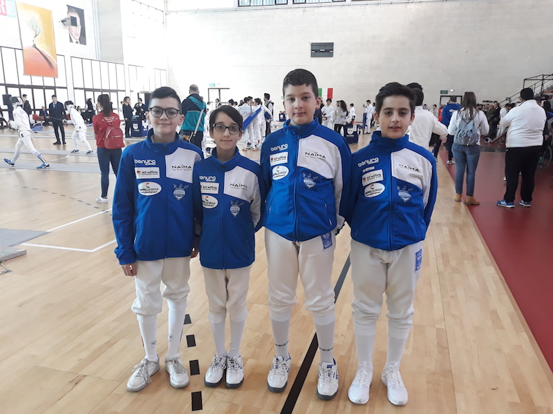 La Scherma Ragusa in risalto a Palermo per le prove regionali under 14