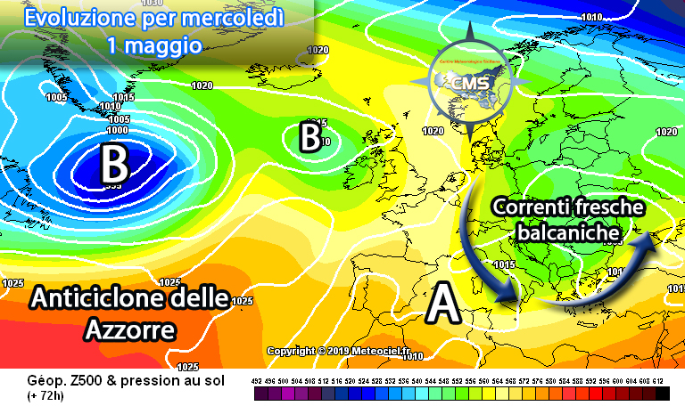 Meteo: inizio settimana soleggiato con nubi sparse, tutti i dettagli per il 1 MAGGIO