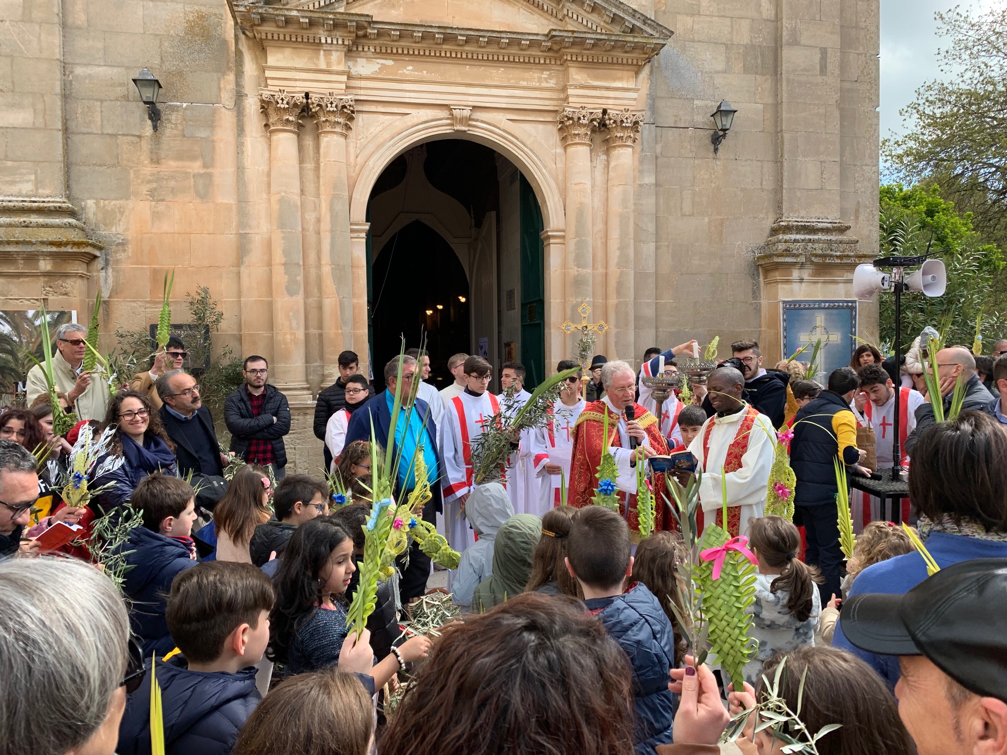 La domenica delle palme celebrata anche a Ibla in modo corale