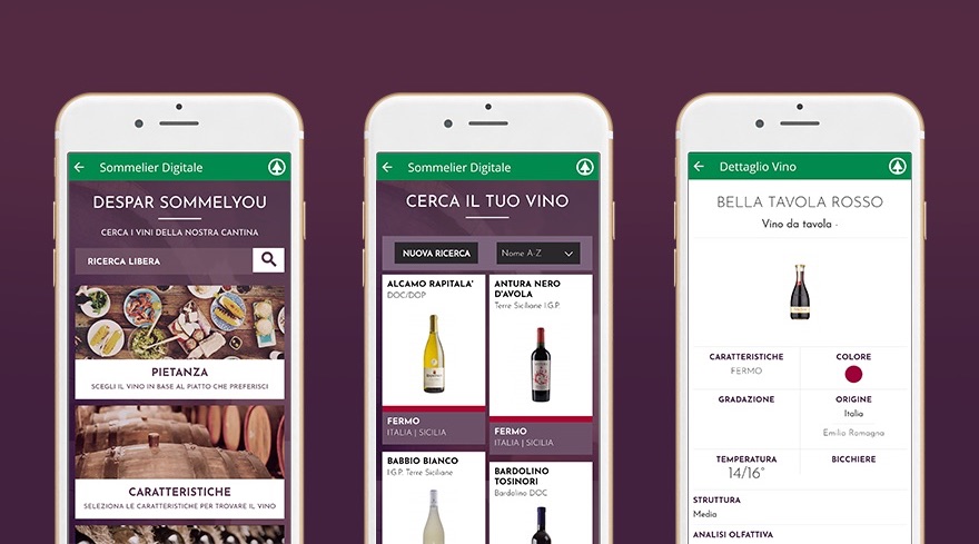 Un sommelier virtuale con “Sommelyou”, il nuovo servizio Despar Sicilia