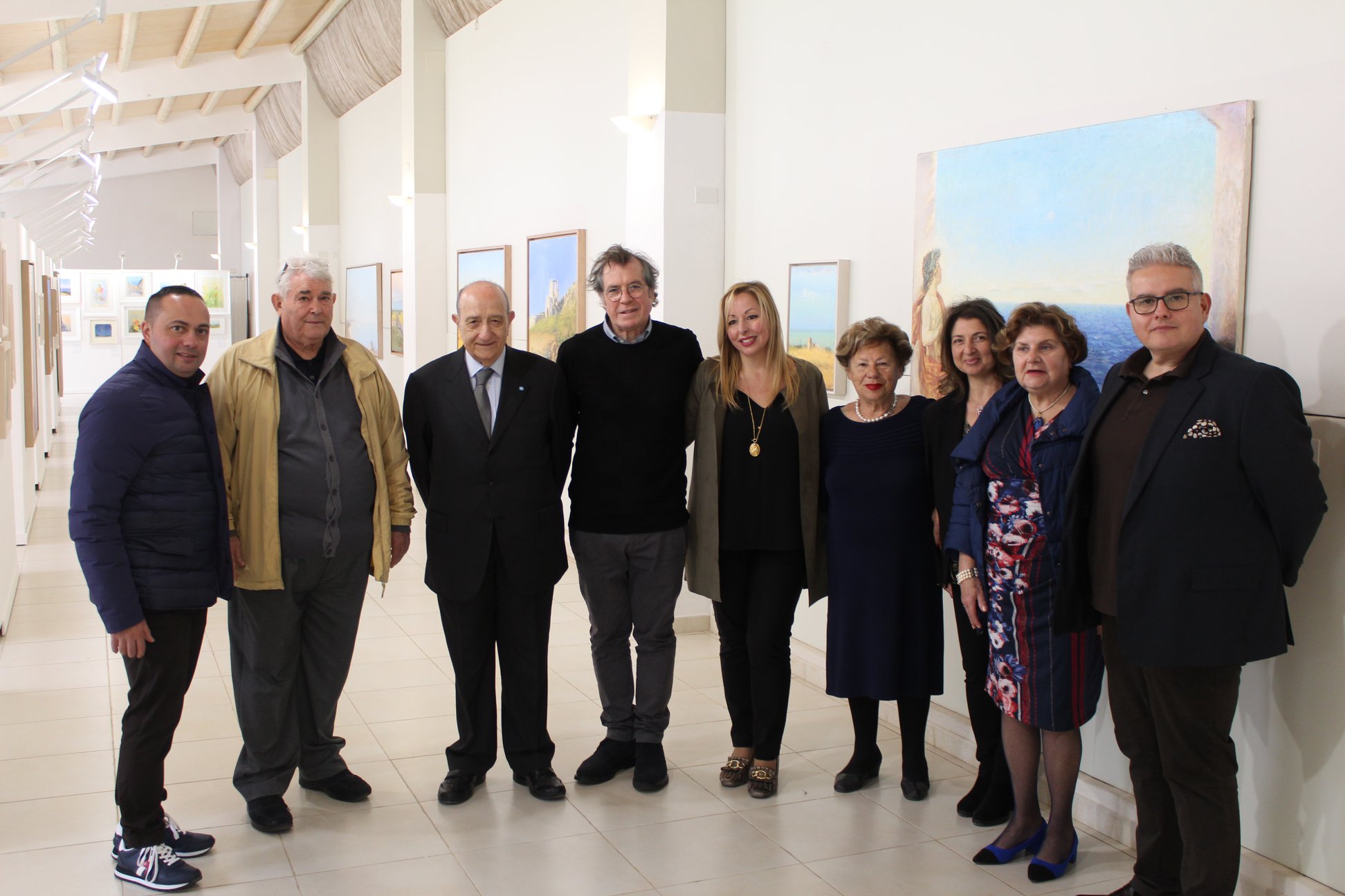 Il presidente nazionale di Unicef in visita a Scicli e alla mostra di Polizzi a Silva Suri Museum