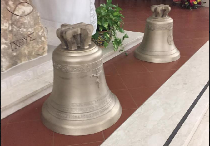 Tre nuove campane per la Madonna delle Lacrime di Modica. Questa domenica celebrazione con il vescovo
