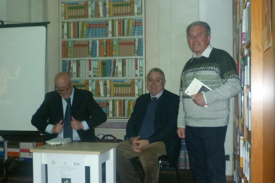 Presentato il libro di Claudio Paterna