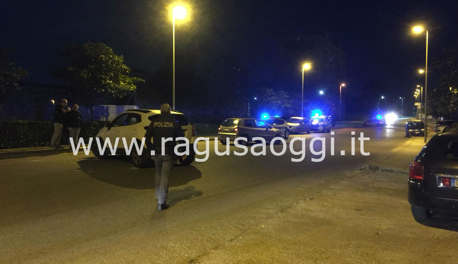Incidente stradale dentro Ragusa. Due auto coinvolte