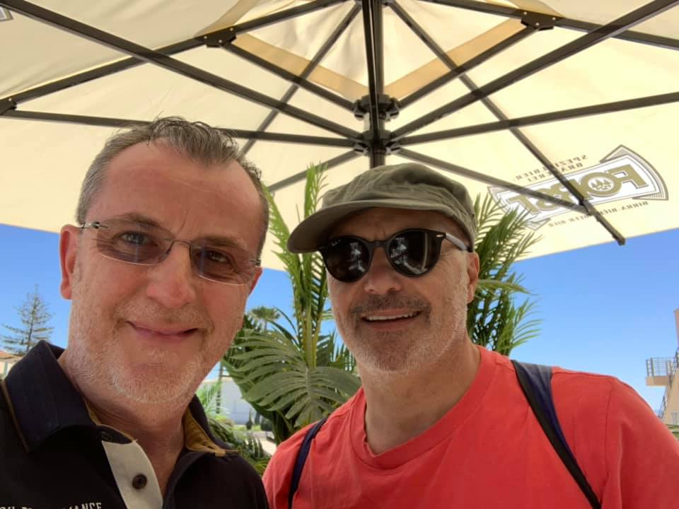Luca Zingaretti avvistato al Porto Turistico di Marina di Ragusa. Da domani i primi ciak per i nuovi episodi