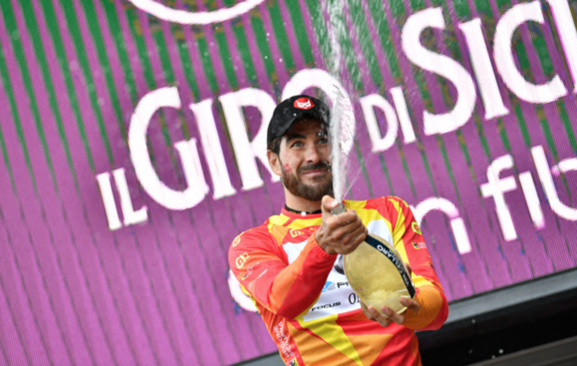 Giro di Sicilia, Riccardo Stacchiotti vince la prima tappa